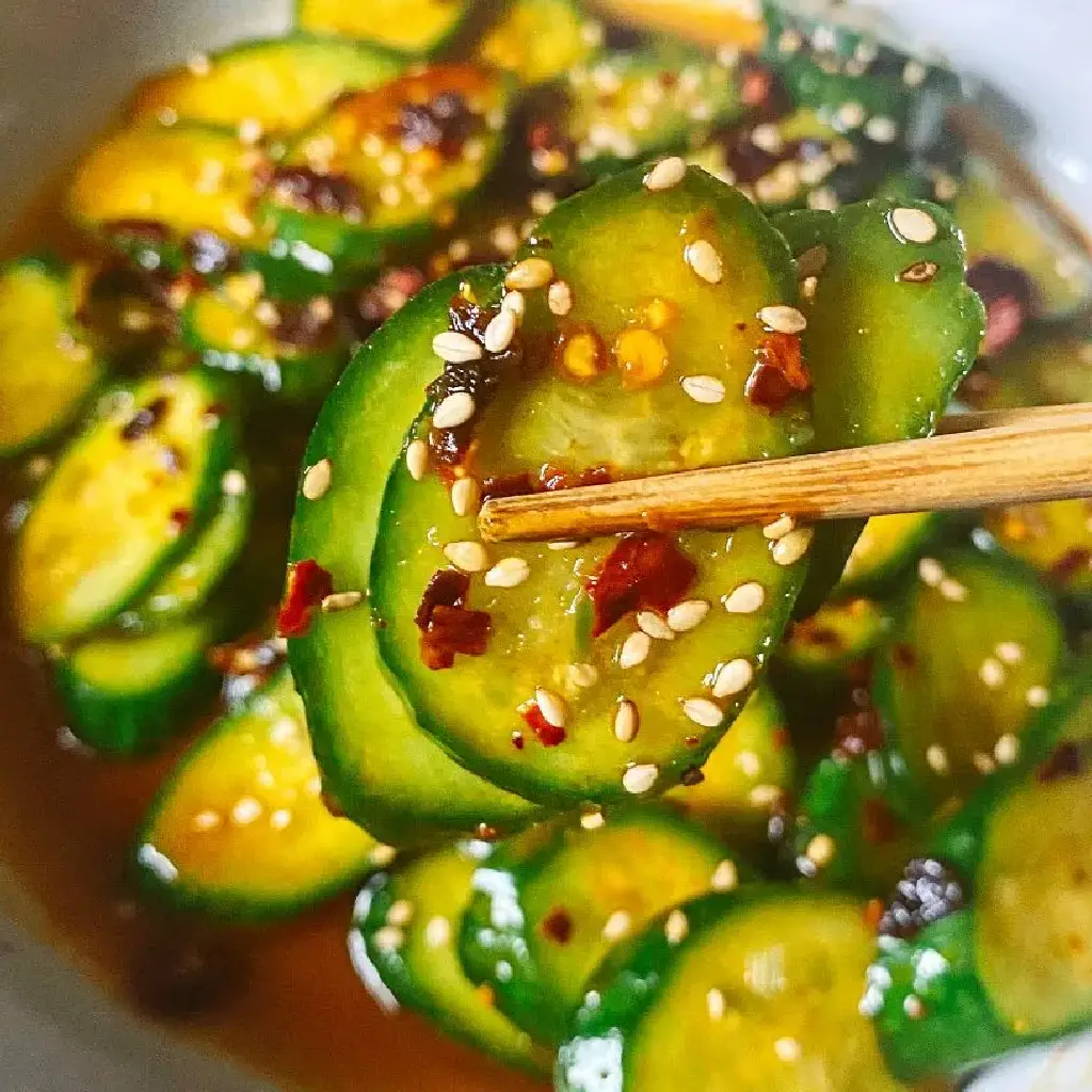 Easy Asian Cucumber Salad
