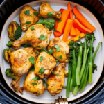 Air Fryer Chicken and Vegetables