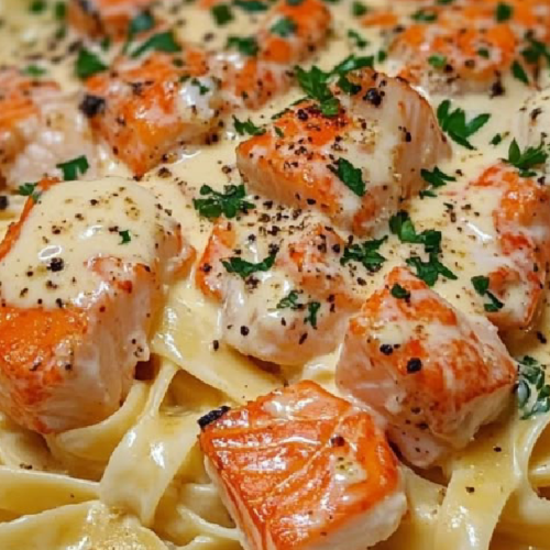 Shrimp & Crab Pasta with Creamy Cajun Sauce 26 Lobster, Crab, and Salmon Alfredo - Rich & Creamy Seafood Pasta