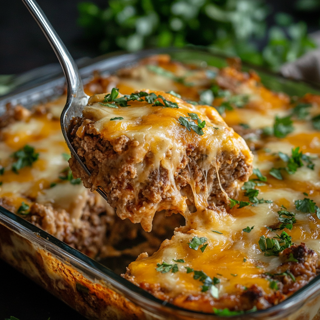 Cheesy Loaded Meatloaf Casserole 84 Cheesy Loaded Meatloaf Casserole
