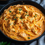 Creamy Cowboy Butter Chicken Linguine