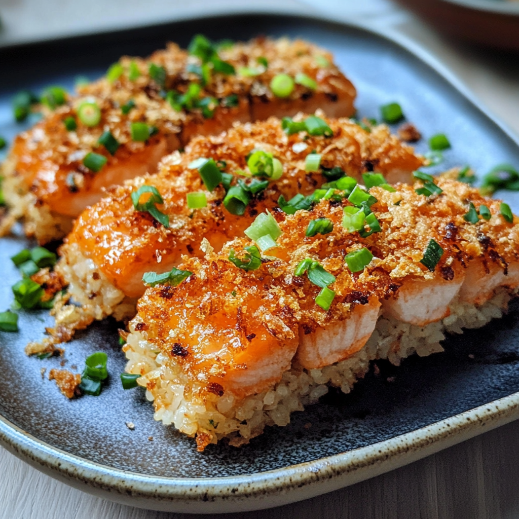 Salmon Crispy Rice 12 Salmon Crispy Rice