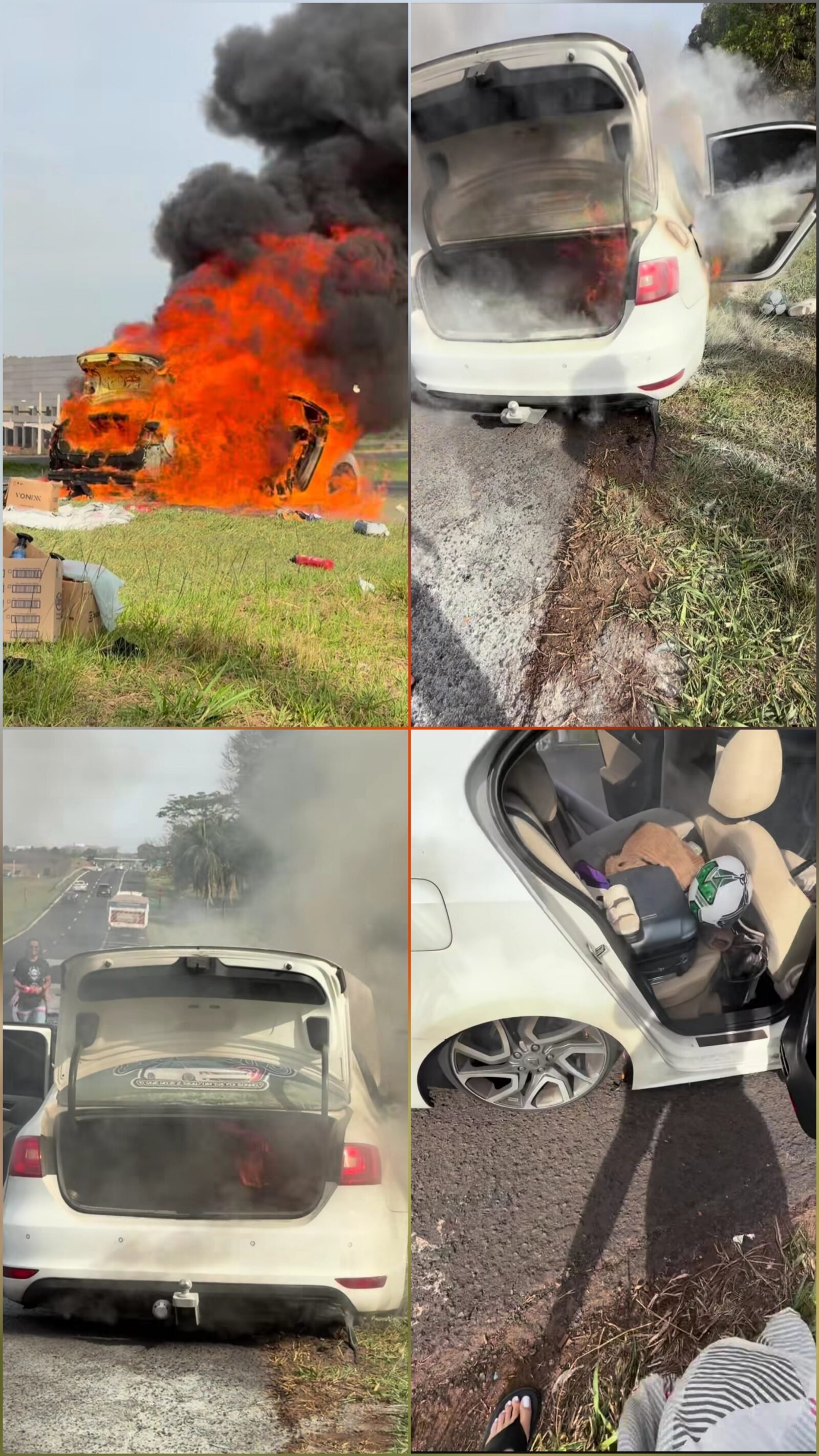 "Elle a senti une légère odeur de brûlé… quelques minutes plus tard, sa voiture était en feu !" 25 20251027 150337