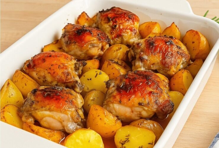 Oven-roasted chicken with melting potatoes 27 easydelice recette facile 46 1140x1140 1