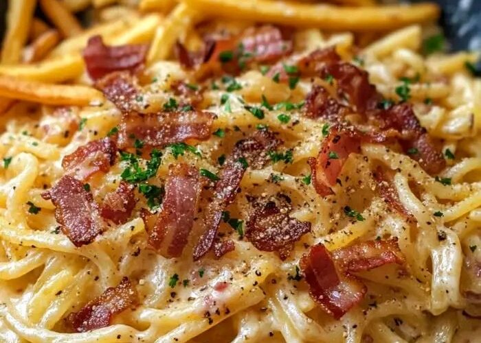 Flamsk Carbonara med Pommes Frites Opskrift i kommentarer 36 1788261845311