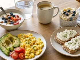 5 proteinrige frukostsidéer, hjälper dig med att äta och hålla dig till frukost 39 5 idees de petits dejeuners riches en proteines pour perdre du poids et tenir jusqua midi 750x410 1